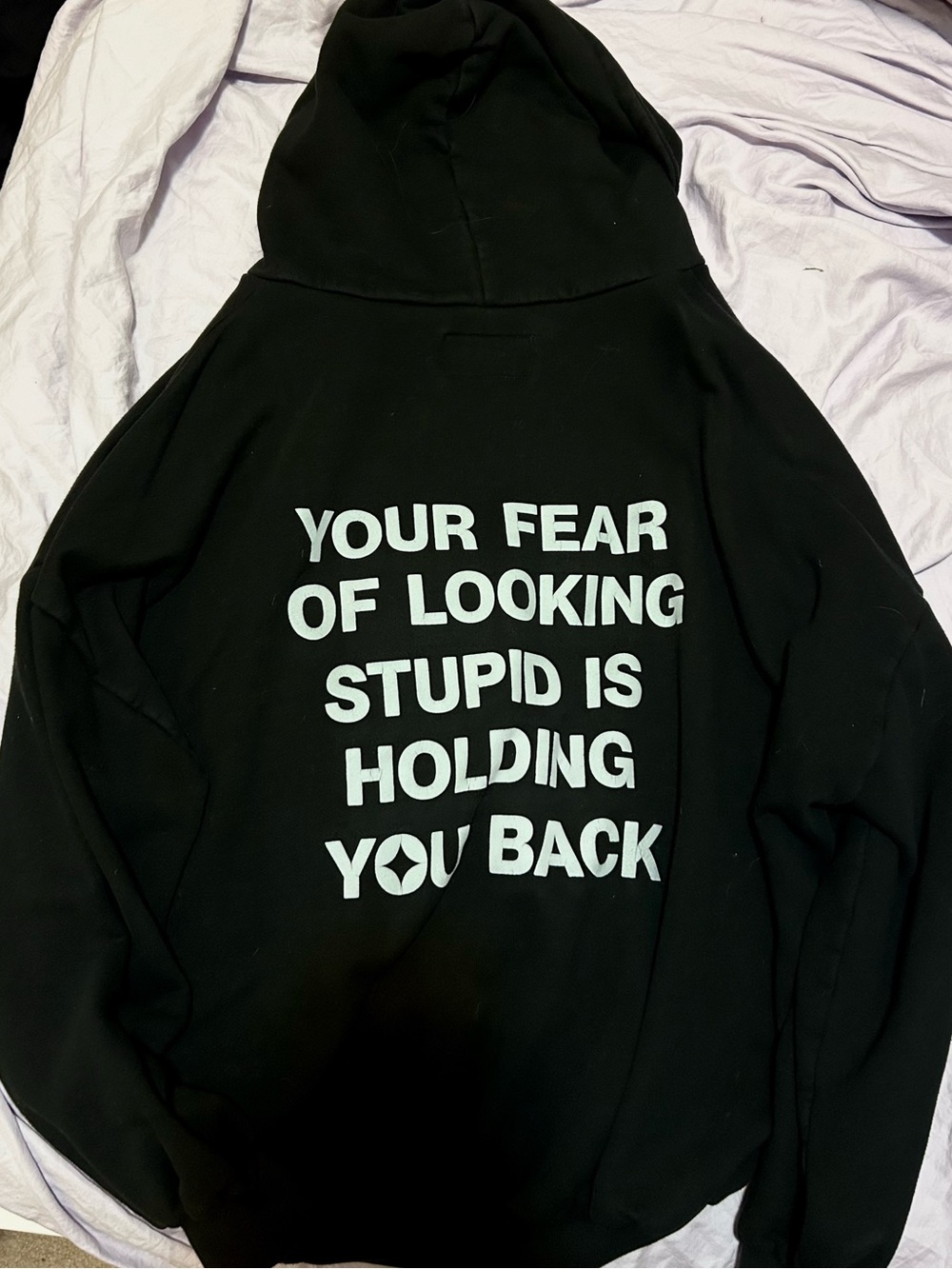 Alchemai Your Fear of Looking Stupid Is Holding You Back Hoodie